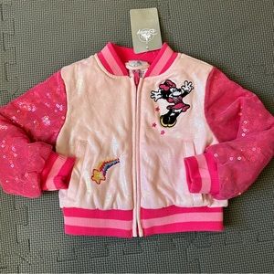Disney Minnie Mouse Pink Bomber jacket